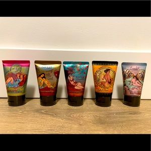 BNWT Set of 5 Barefoot Venus Mini Instant Hand Repair Creams